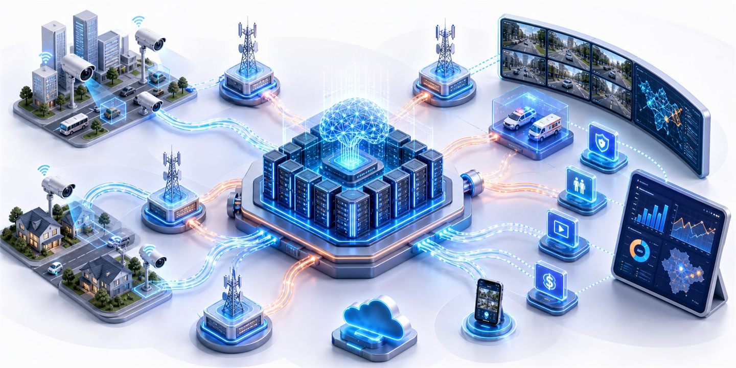 Telco AI grids: monetizing ISP infrastructure with video analytics