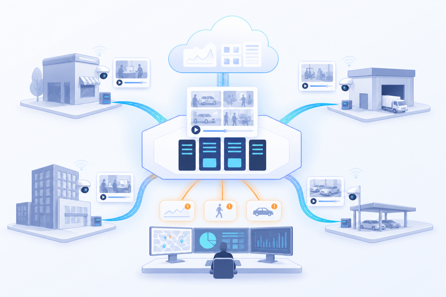 AT&T commercialise la vidéo intelligente managée avec edge et cloud